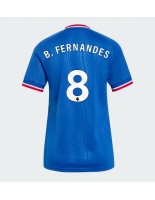Manchester United Bruno Fernandes #8 Vieraspaita Naisten 2026-27 Lyhythihainen